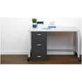 thumbnail image 3 of Space Solutions 18 inch 3 Drawer Metal File Cabinet with Pencil Drawer Charcoal, 3 of 10