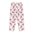 thumbnail image 5 of Goofa Watermelon Printed Soft Pajama Pants for Women, Wide Leg Comfy Casual Lounge Yoga Pants-, 5 of 9