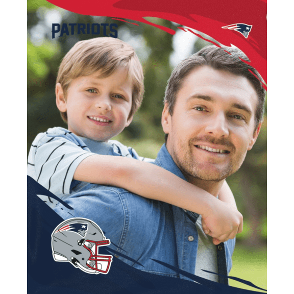 NFL Extra Large Plush Blanket 60×80 – Personalized Team Throw for Family Game Nights or Living Room Comfort