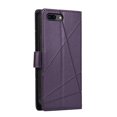 thumbnail image 3 of Nalacover Case for iPhone 8 Plus / iPhone 7 Plus - Card Holder PU Leather Flip Wallet Cover with Magnetic Clasp Stand Hand Strap, Soft TPU Inner Shockproof Anti-Scratches Case, Purple, 3 of 10