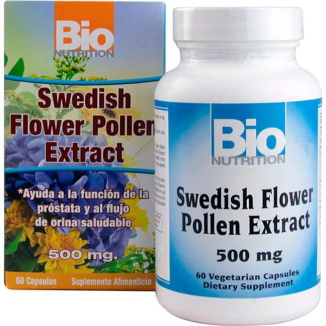 Bio Nutrition Inc. Swedish Pollen Flower, 60 Ct