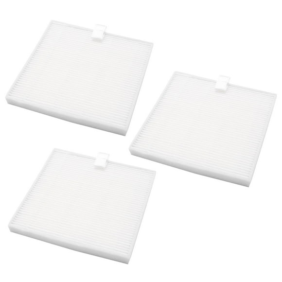 3Unid Accesorio Reemplazo de la Pantalla de Filtro para la V8S X750 X800 X785 V80 Robot Barredora (Blanco + Negro)
