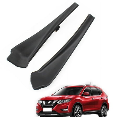 1Pair Front Wiper Side Cowl Extension Trim Cover Fit For Nissan Rogue 2014-2020