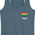 thumbnail image 3 of Disney Pride - LGBTQ Flag - Women's Racerback Tank Top, 3 of 5