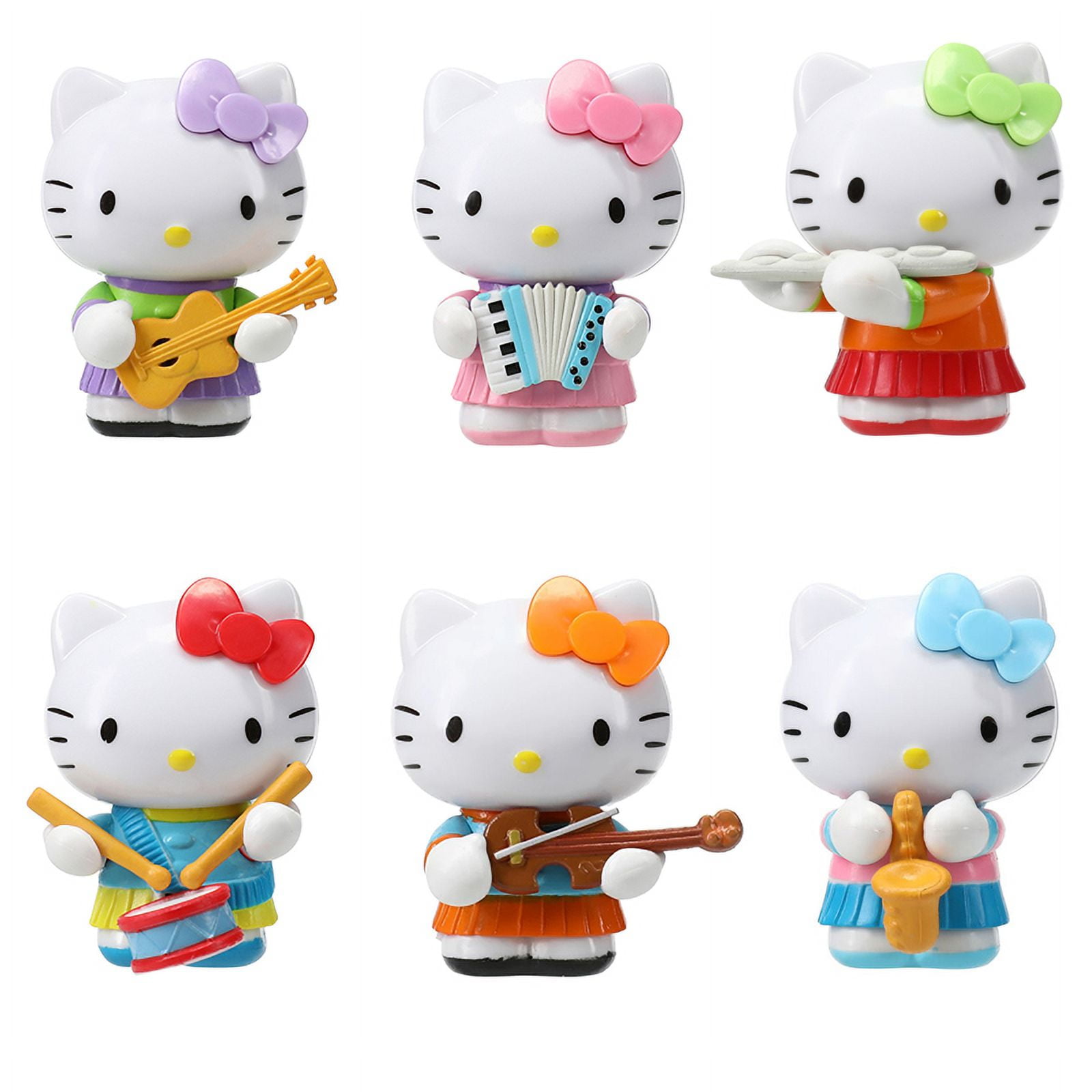 Hello Kitty Music Collection Series 1 Flute Drum Saxophone Guitar