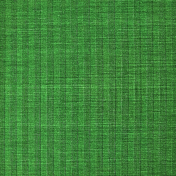 Ahgly Company Indoor Square Solid Green Modern Area Rugs, 4' Square