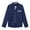 Navy, variant on HAiming Mens Solid Color Tops Fall Long Sleeve Lapel Button down Shirts Plus Size Casual Loose Blouse with Pocket