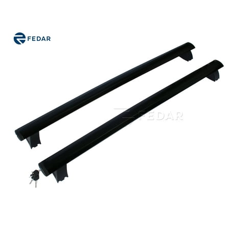 Jeep Cherokee Cargo - Fedar Fits 2011 - 2017 Jeep Grand Cherokee Roof Rack Cross Bar Cargo Carrier