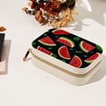 thumbnail image 7 of Watermelon Velvet Portable Decorative Box with Removable Compartment - Storage Box, Display Case, and Earring Holder - Ideal Gift, 7 of 7