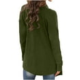 thumbnail image 3 of Cardigan Ouvert pour Femmes Manches Longues Léger Cardigan en Tricot Habillé Veste Décontractée d'Automne, 3 of 6