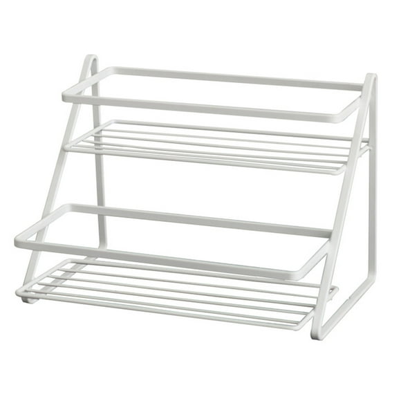 Zootealy Seasoning Rack Spice Rack 2-Tier Spice Organizer for Countertop Cabinet Multifunctional Kitchen Storage Rack Shower Caddy Organizer for Bathroom Pantry Holder