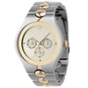 George Men's Stainless Steel Multi-Function Watch With Champagne Dial