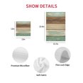 thumbnail image 7 of Teal Brown Kitchen Dish Towels for Drying Dishes Set of 2, Farmhouse Rustic Wooden Plank Board Waffle Weave Microfiber Hand Tea Bathroom Towels Quick Dry & Absorbent Towel 15.7x23.6, 7 of 7