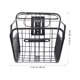 thumbnail image 5 of GOOHOCHY Cesta eléctrica abatible frontal para bicicleta, cesta de almacenamiento colgante con funda para ciclismo (negra), 5 of 8