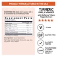 thumbnail image 6 of NatureWise Turmeric with Garlic + Ginger - BioPerine Black Pepper Extract - 4 in 1 Turmeric Supplement for Digestion & Immune Support - Extra Strength - USA Manufactured - 120 Capsules[40-Day Supply], 6 of 12