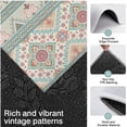 thumbnail image 3 of Orange and Purple Diamond Shaped Geometric Boho Pattern Kitchen Rugs Sets Of 3,Kitchen Runner Rugs Non Skid Washable,Decorative Kitchen Floor Mats for Kitchen,Sink,Laundry,17"x30"+ 17"x47" + 17"x59", 3 of 6