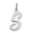 thumbnail image 1 of 925 Argent Délicate Lettre Initiale Nom Monogramme Collier Pendentif Pendentif, 1 of 6