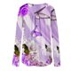 thumbnail image 5 of Camiseta suelta estampada a la moda para mujer, blusa de manga larga, cuello redondo, camisetas informales Pompotops  FGAJ5672, 5 of 6