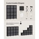 thumbnail image 5 of Organizador de almacenamiento en forma de cubo SONGMICS, 12 cubos con 12 compartimentos, tinta negra, 5 of 7