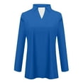 thumbnail image 3 of EDFBUYKRS Sweaters for Womens Long Sleeve Shirts Button Tunic Blouse Fashion Outfits S, 3 of 3