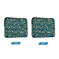 thumbnail image 2 of Iauyy（M)13.4 inch Laptop Sleeve,Shockproof Durable Computer Carrying laptop Bag，Slim Cover for 13.4-14 inch HP Dell Lenovo Asus Notebook,Light Green Dark Blue, 2 of 7