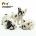 thumbnail image 2 of Factory Direct Supply Cute Sleeping Posture French Bulldog Cute Sleeping Small French Bucket Artificial Dog Model French Bulldog Car Decoration, 2 of 11