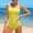 Yellow, variant on XINXIAOO Girls One Piece Swimsuit Retro Ruffle Swimsuit Adjustable Straps with Removable Soft Cup Inserts 13-14 Years Swimsuit Girls Bathing Suit for Girls