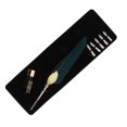 thumbnail image 4 of Feather Pen Set, Easy Writing Gift Box Classical Style Durable Creativity  For Send Elders For Send Teachers For Send Lovers Dark Green, 4 of 8