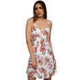 thumbnail image 1 of Vestido de tirantes Roman Fashion modelo 0561 blanco floreado M, 1 of 5
