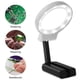 thumbnail image 2 of Lupa Plegable LED 3X Con Luces LED Pa La Repación Del Reloj De Lectura Sunnimix Lupa de mesa plegable, 2 of 8