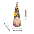 thumbnail image 3 of GFHFHITJ Fall Gnome Gnome Sunflower Swedish Dwarf Thanksgiving Day Gift Fall Doll Home Window Christmas Decoration, 3 of 5