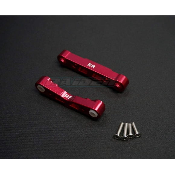 Aluminum Rear Lower Arm Suspension Mount for ARRMA Kraton Typhon Senton Talion - RED