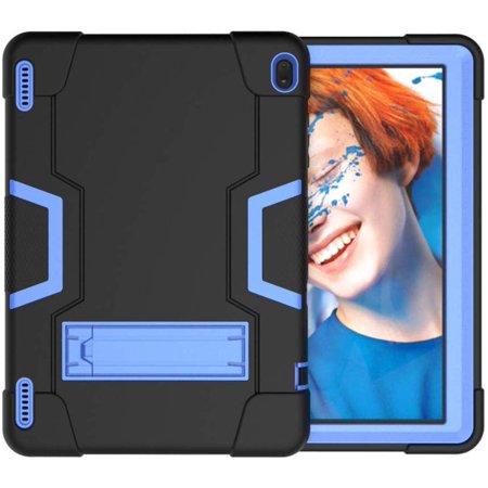 mignova for walmart onn 10 1 inch tablet case heavy duty shockproof dropproof hybrid rugged armor with kickstand full body protective case for