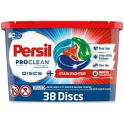 Persil Discs Laundry Detergent Packs, Stain Fighter, 38 Count