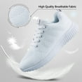 thumbnail image 4 of Men Women Sports Shoes Breathable Running Sneakers Soft Walking Shoes Lightweight Non-Slip Trainers, 4 of 5