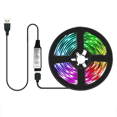 

TV Led Backlight-Long Led Strip Lights RGB 5050 Led Strip Lights Led Strip Lights for Kitchen Cabinet Bedroom Home Party Decor