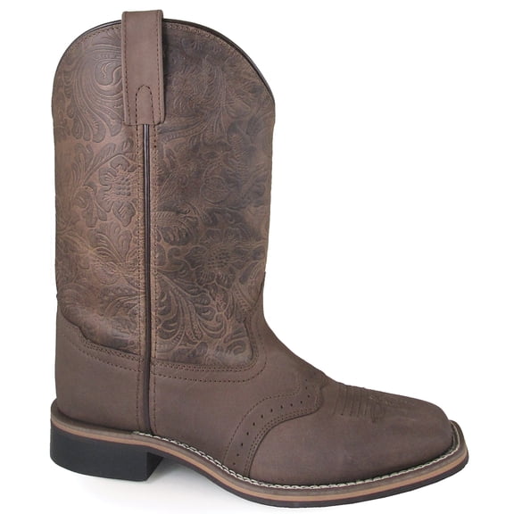 Smoky Mountain Women's Women'S Brandy Performance Western Boot Square Toe Brown 7 M  US