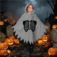 thumbnail image 2 of jiaxiM Halloween Cape, Poncho Cloak, Halloween Poncho, Printed Outerwear, Lightweight Loose Fit Cape, All‑Season Holiday Wear, Fashion Outer Cloak, 2 of 9