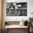 thumbnail image 3 of Elephant Stock Delicate Arch Bw Wall Art - Horizontal Canvas Wall Art - Living Room Wall Decor - Nature Canvas - Black And White Decor - 51" x 34", 3 of 8