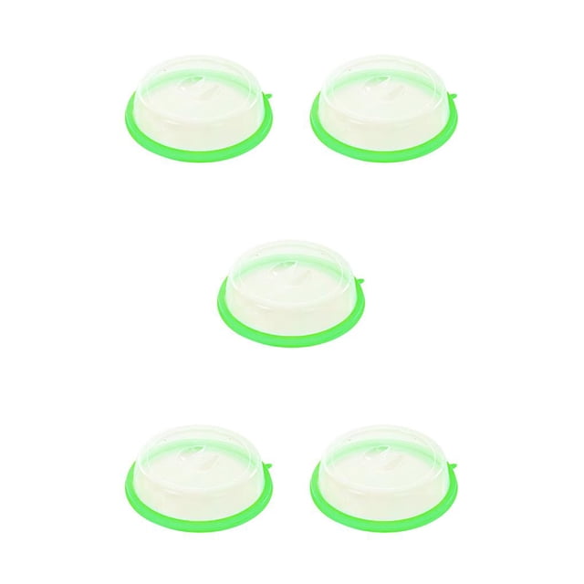 jesticaly Stackable Refrigerator Plate Cover Fresh-keeping Bowl Covers Lid Space-saving Oven Good Sealing Gadgets Container