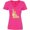Hot Pink, variant on Inktastic Easter Cute Floppy Ear Brown Bunny Women's V-Neck T-Shirt