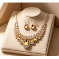 thumbnail image 2 of DESIGNICE 2026 New Jewelry Set,Radiant Pearl Necklace and Earring Set,Luxurious Pearl Jewelry for Women,Refined Necklace for Weddings and Gifts, 2 of 2