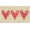 Gold Foil Love Heart Pink, variant on Valentines Day Door Mat,Gold Foil Blue Hearts Valentines Indoor Outdoor Non-Slip Doormat,Entryway Front Porch Valentine''s Day Welcome Mat for Entrance Decor 30" x 17"