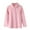 Pink, variant on Boys Polo Shirt Long Sleeve White Uniform Shirt Button-Down Shirts Shirt Collar