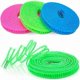 thumbnail image 1 of 3 Piece Adjustable Portable Clothesline for Camping Travel Home Use Windproof Fence Clothesline (Green, Pink. Blue)-5M, 1 of 4