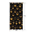 thumbnail image 5 of Black Halloween Pumpkin Faces Shower Curtain 36"x72" ,Bathroom Decorative Shower Curtains Set with 12 Hooks,Modern Waterproof Washable Shower Curtain, 5 of 6