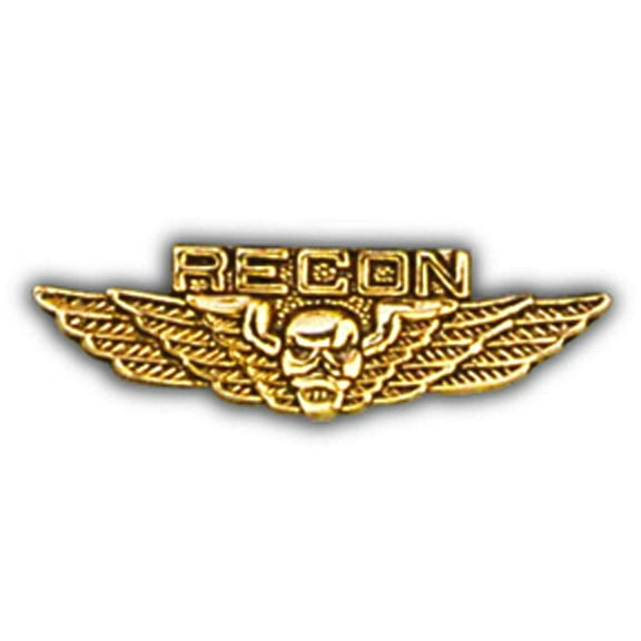 Eagle Emblems P15945 Mini Wing Pin - USMC, Recon - 1.25 in.