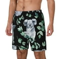 thumbnail image 2 of Haiem Cartoon Koala Bear Men'S Quick-Dry Swim Trunks: Comfortable Beach Shorts With Mesh Lining And Pockets - Ideal For Swimming And Sunbathing Large, 2 of 9