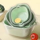 thumbnail image 1 of 8 Pcs Nesting Strainers and Colanders for Kitchen Space Saving, 1 of 5