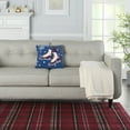 thumbnail image 3 of Nourison Home For The Holiday Ice Skates 18" x 18" Multicolor Indoor Throw Pillow, 3 of 5